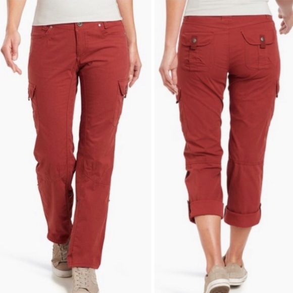 Kuhl Pants & Jumpsuits Kuhl Splash Dark Dahlia Roll Up Pants Poshmark